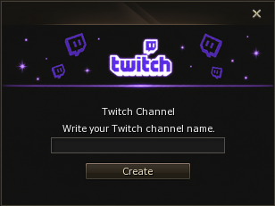 Streamer Rewards channel registration window